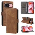 thumbnail image 5 of Phone Wallet Case for Google Pixel 10 Pro with Stand - Leather Folio Cover & Card Slots Brown, 5 of 5