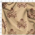 thumbnail image 4 of Soimoi Cotton Duck Fabric Ogee Damask Print Sewing Fabric Yard 42 Inch Wide, 4 of 5