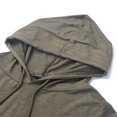 thumbnail image 4 of Sweat à Capuche à Manches Courtes pour Homme S'Adapte à un T-Shirt Slim, 4 of 6