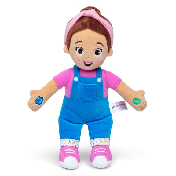 Ms. Rachel Speak & Sing Doll, Jouet interactif de 41 cm avec 4 chansons et plus de 16 répliques, jouets pour filles et garçons de 6 mois à 3 ans et plus