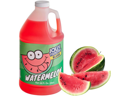 Jolly Rancher Sirop de Slush à la Melon D\'eau Concentré pour Services Alimentaires 5:1-64 oz