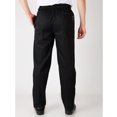 thumbnail image 4 of Pantalon de Chef Unisexe Uniforme de Restaurant d'Hôtel Pantalon de Chef Ample Fit TypeA Noir, 4 of 8