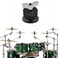 thumbnail image 3 of Cymbal Sleeve, Convenient To Use Long Service Life Not Easy To Damage PVC Material High Hat  Felt, For Most Drum Sets Professionals Drum Lovers Use Black, 3 of 8