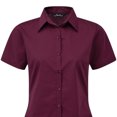 thumbnail image 2 of Premier Blouse en Popeline à Manches Courtes / Chemise de Travail Unie, 2 of 3