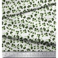 thumbnail image 2 of Soimoi Polyester Crepe Fabric Leaves & Floral Artistic Print Sewing Fabric Yard 52 Inch Wide, 2 of 4