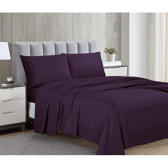 1800 Série Ensemble de draps en microfibres