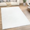 thumbnail image 4 of phonzenuo 8x10 Area Rugs for Living Room, Machine Washable Non Slip Vintage Retro Rugs, Low Pile Lightweight Chenille Print Indoor Rug for Bedroom, Dining Room, Home Office(Warm Grey/Blue, 8x10), 4 of 6