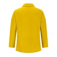 thumbnail image 4 of Timegard Plus Size Tops for Women Button down Shirts Long Sleeve Lapel V Neck Blouse Lightweight Tops, 4 of 6