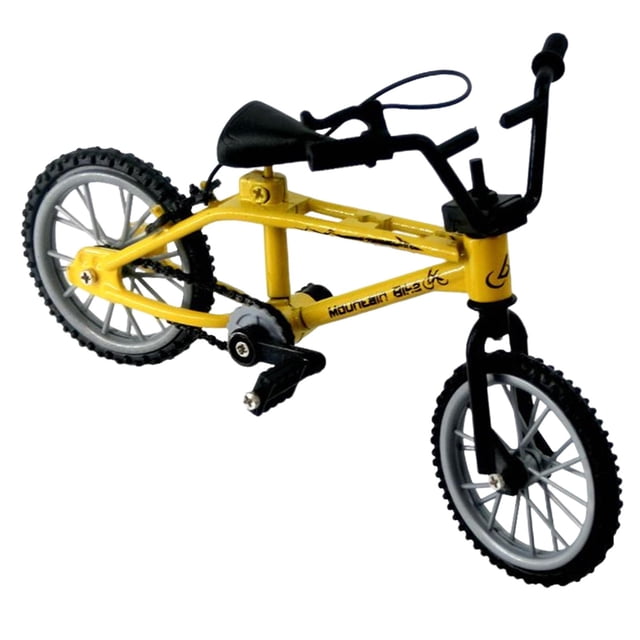 lionlar Mini Model for Kids Boys Riding Bike Model for home and desk Yellow