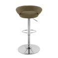 thumbnail image 2 of CorLiving Round Open Back Adjustable Fabric Barstool, set of 2, 2 of 9