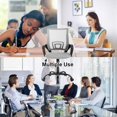 thumbnail image 3 of NiamVelo Mesh Office Chair Height Adjustable Ergonomic Computer Desk Chair Armrest Task Chair with Wheels for Adults, Grey, 3 of 7