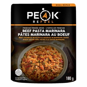Peak Refuel Pâtes de boeuf Marinara - Pochette