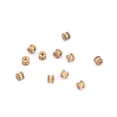 thumbnail image 1 of Embedded Nut,M2 Brass Cylinder Knurled Brass Insert Nut Moldedin Insert Striking Appearance, 1 of 8