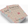 thumbnail image 3 of Inkdotpot Bridal Wedding Shower Bachelorette Party Bulk Blank Square Fill In Gift Ideas 50Rustic Kraft FloralBingoGameCards, 3 of 7