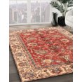 thumbnail image 2 of Ahgly Company Indoor Rectangle Abstract Red Abstract Area Rugs, 8' x 10', 2 of 6