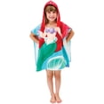 thumbnail image 3 of IGUOHAO Petite Sirène Ariel Serviette à Capuchon en Coton - -, 3 of 5