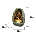 thumbnail image 2 of BUDDHA Doré avec Lumière, 2 of 3