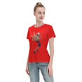 thumbnail image 4 of Women's Basic Short Sleeve T-Shirt One Piece Robin, 4 of 6
