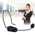 thumbnail image 2 of MesaSe RadioFM Wireless Headset Microphone Handsfree Megaphone Mic for Loudspeaker, 2 of 6
