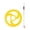 Blue, variant on MERIGLARE Push Hoop Fine Motor Toy Portable Rolling Hoop Toy for Kids Boys Girls Teens Red