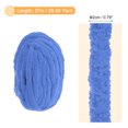 thumbnail image 2 of Unique Bargains Fil Chenille Épais en Polyester Bleu Saphir, 1 Pce, 2 of 6
