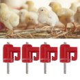 thumbnail image 1 of 30Pcs Automatic Poultry Nipples Chicken Nipples Waterer Horizontal Side Mount Chicken Drinkers Water System For Poultry For Chickens, Duck, Quail, 1 of 8