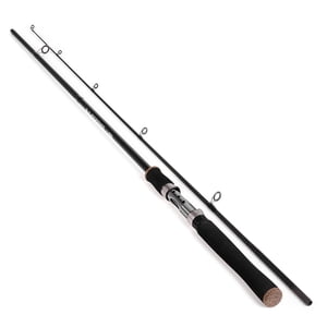 LEO 2.1M Lightweight Travel-Friendly Fiberglass Fishing Rod with 2-Piece Construction, ML Power, Ideal for 10-25g Lures