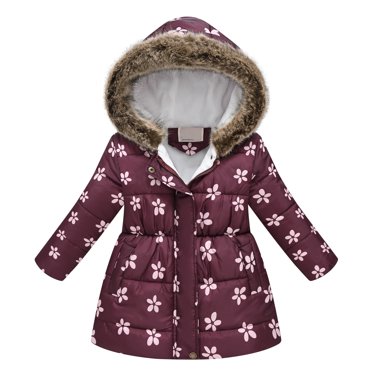HIPYLO Veste Matelassée pour Filles Manteaux pour Tout-Petits 2t Chandails à Capuchon pour Garçons 4t 12-18 Mois Vêtements pour Garçons 10-12 Vêtements pour Tout-Petits Garçons 4t, Violet 5-6 Ans