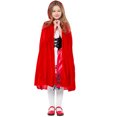 thumbnail image 3 of HAWEE Robe de Petit Chaperon Rouge pour Femmes et Filles, Costumes de Cosplay de Noël avec Cape, Costume pour Adulte et Tenue de Robe de Conte de Fées pour Enfants, 3 of 4