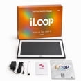 thumbnail image 4 of iloop Cadre Photo Numérique 15,6 Po / Écran Tactile Wi‐Fi, 32 Go / Application Frameo / sur Table Ou Mural, 4 of 13