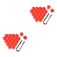 thumbnail image 4 of Maytalsory 20 Pieces Car Wheel Nut Caps Auto Hub Screw Cover Replacement Dust-proof Red 19mm 2Set, 4 of 6