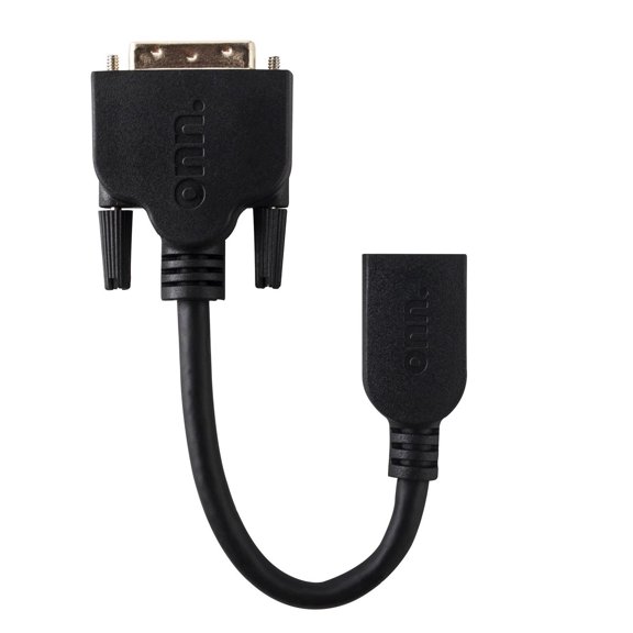 onn. DVI to HDMI Adapter
