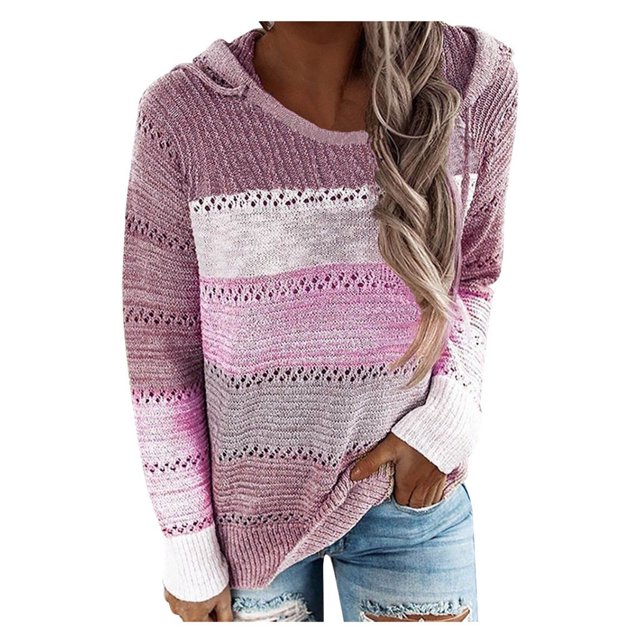 Fridja Mode Femme Col Rond Manches Longues Automne T-Shirt Impression Chemisier Tops
