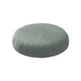 thumbnail image 1 of maskred Round Cushion Stool Covers For Comfortable Seating Polyester Stool Cushions Seat Covers Mild Waterproofing pine green 2Set, 1 of 6