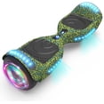 thumbnail image 1 of Hoverboard pour Ados et Adultes (Système hoverstar 2.0), Couleur Chrome et Design Coloré Hooverboard Haut-Parleur Bluetooth Huverboard avec Lumière LED Roues Clignotantes Trottinette Électrique Auto-Équilibrée Certifiée, 1 of 7