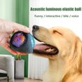 thumbnail image 2 of POINTERTECK Jouets d'Entraînement Interactifs de Loisirs Résistants aux Morsures pour Animaux Balle Lumineuse Sonore, 2 of 5