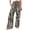 Black, variant on Fall Saving! HVOBTTY Women's Casual Long Trousers, Women Casual Loose Print Elastic Waistband Pocket High Waisted Straight Leg Pants Black, XL