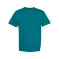 thumbnail image 1 of T-Shirt Épais Teint en Pièce, 2TG, Bleu Topaze, 1 of 1