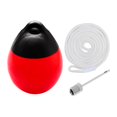 thumbnail image 1 of Almencla Quai à Balles pour Bateau Rond avec Goupille Gonflable et Corde de Protection Bouée d'Amarrage Ancre Rouge avec Corde Blanche, 1 of 8