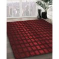 thumbnail image 3 of Ahgly Company Machine Washable Indoor Square Transitional Chocolate Brown Area Rugs, 3' Square, 3 of 7
