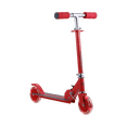 thumbnail image 3 of Voyager 120mm Light-Up Folding Scooter with Adjustable Handlebar, Red, 3 of 5