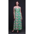 thumbnail image 4 of Bimba Robe Longue Chic à Imprimé Floral pour Femme, Style Bohème, Maxi d'Été, Tenue de Plage - Petit, 4 of 6