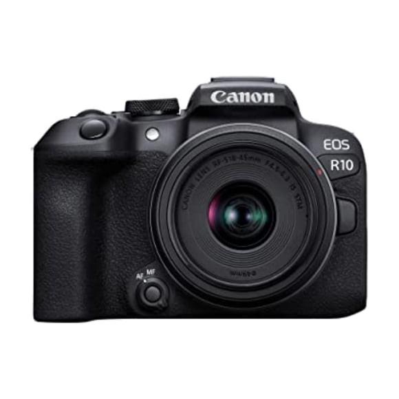 Canon EOS R10 Mirrorless Camera with RF-S 18-45mm Lens Kit