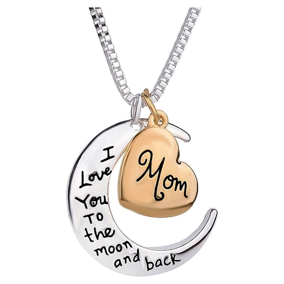 YATLTE GemJelry Mothers Necklace Gifts for Mom, Heart Birthstone Necklaces for Women, Heart Pendant Rhinestone Jewelry with Box Birthday Mothers Day Gifts for Women
