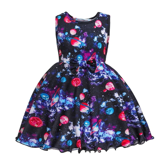 HAWEE Déguisement de Princesse Robe Courte Mermaid Princesse Tenue de Fête d'Anniversaire Cosplay pour Filles