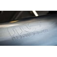 thumbnail image 2 of Magnaflow Performance Exhaust Muffler 10434 4 Inch Diameter Satin Stainless Steel Case; Single 2 Inch Center Inlet; Single 2 Inch Center Outlet; 22 Inch Body/28 Inch Overall Length, 2 of 4