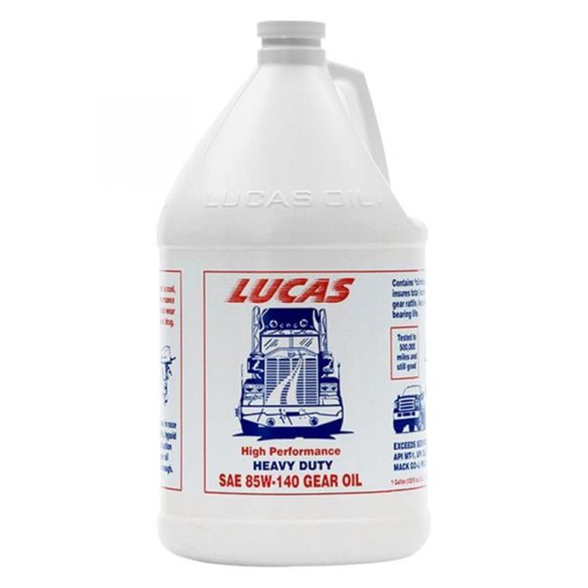 Lucas Oil Products  1 gal SAE 85W-140 Plus Heavy Duty Gear Oil,