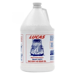 Lucas Oil Products  1 gal SAE 85W-140 Plus Heavy Duty Gear Oil,