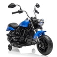 thumbnail image 2 of Yiwa 12V Electric Ride On Motorcycle for Kids, 3-Wheel Toddler Bike with Training Wheels, One-Button Start, Reverse, Headlight, Horn, Music, 2 of 9