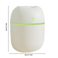 thumbnail image 3 of CQCYD Portable Mini Humidifier, 220ml Small Cool Mist Humidifier USB Desktop Humidifier forBabyBedroom Travel Office Home Auto Shut-Off Mist Modes Super Quiet, 3 of 9